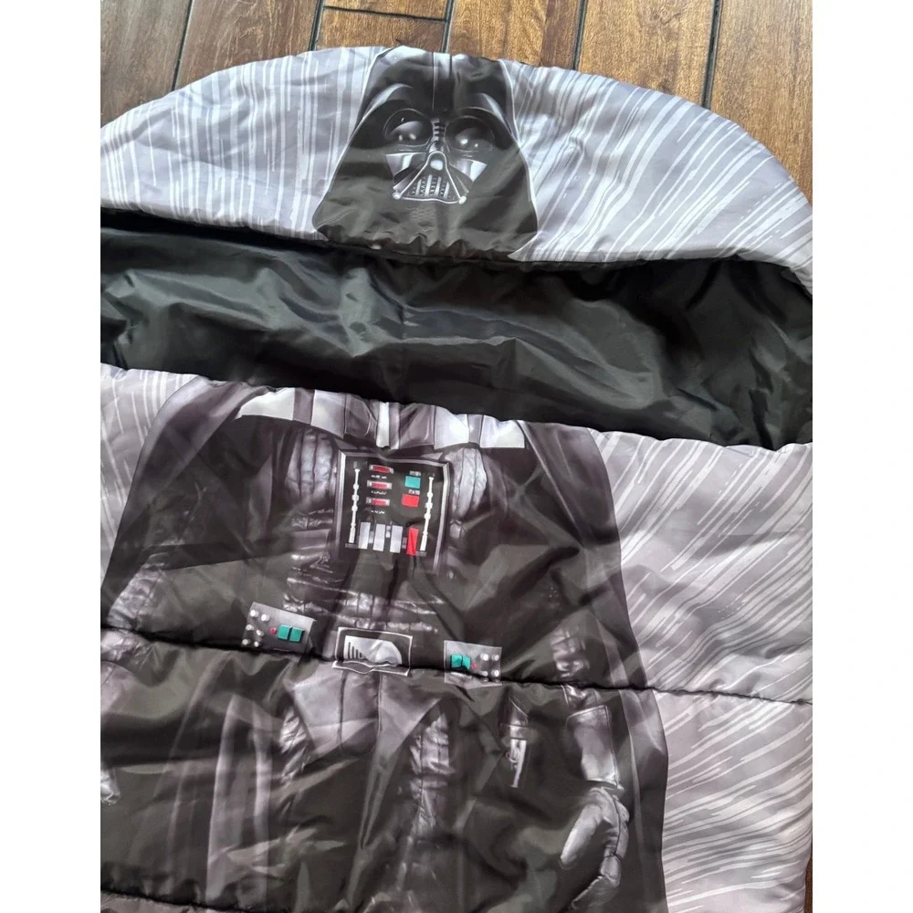 Star Wars Darth Vader Reversible Youth Sleeping Bag Slumber Bag 48x29 * READ